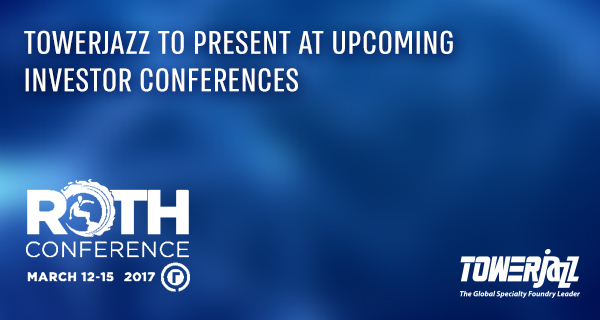 TowerJazz at ROTH Conference