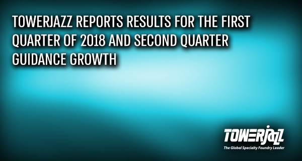 ToweJazz Q1 Financial Results