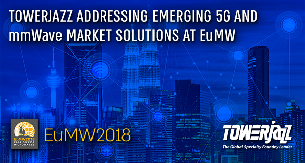 TowerJazz EuMW Conference 2018