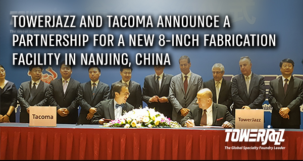 TowerJazz & Tacoma China partnership