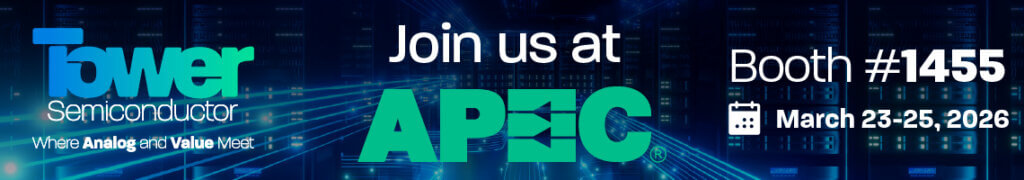 Tower Semiconductor at APEC 2026